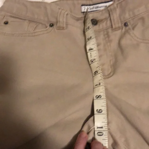 Croft & Barrow Jeans size 8 Short/Petite tan - Picture 3 of 13